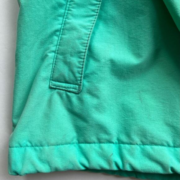 Vintage Made in USA Patagonia Anorak Half Zip Snap T Jacket Faded Green Neon L - Picture 8 of 16